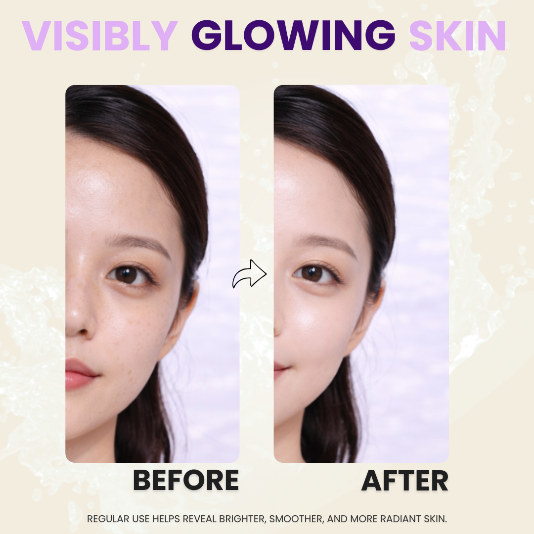 Veloura Glutathione Brightening Skincare Set – 4 Step Routine