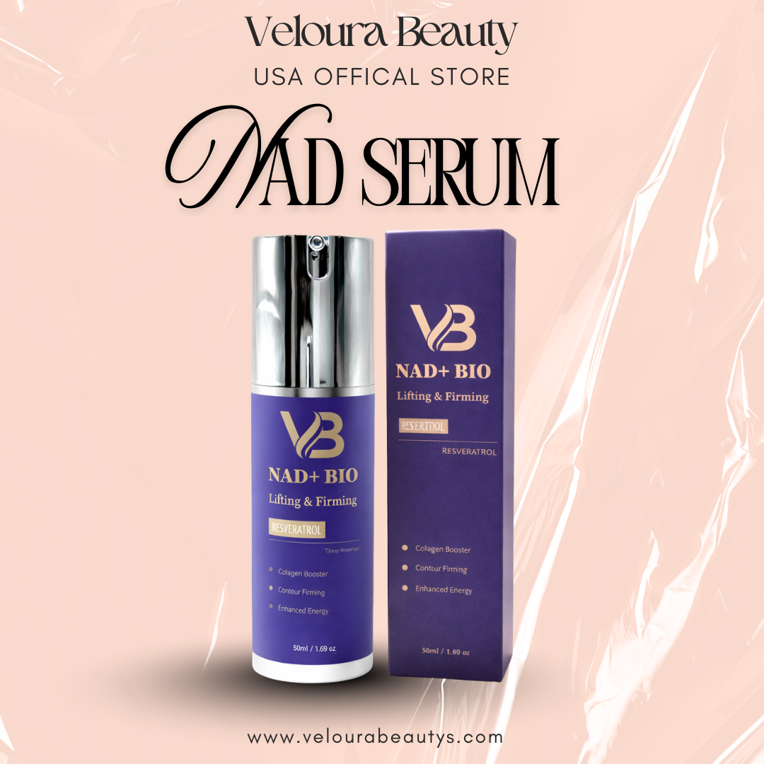 Veloura NAD+ Bio Serum – Anti-Aging Serum for Firming, Hydration & Radiant Skin